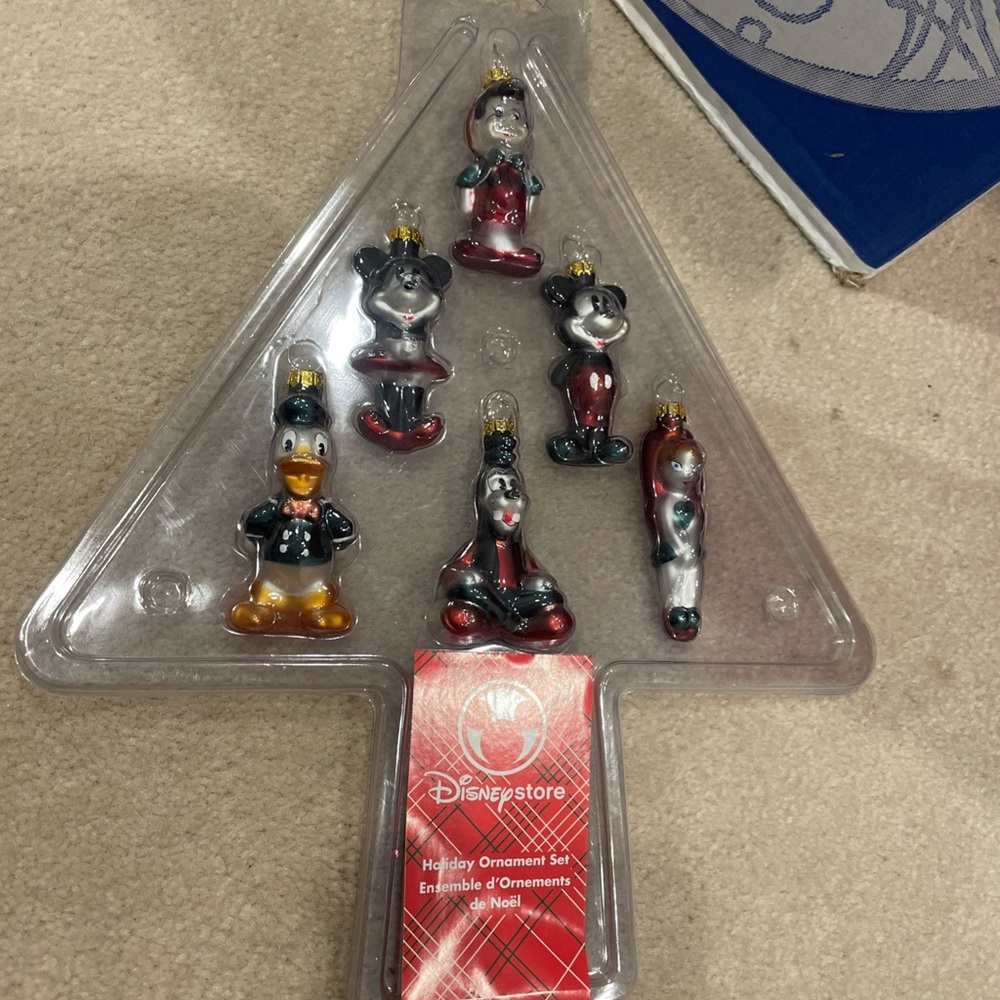 Disney Holiday Ornament Set